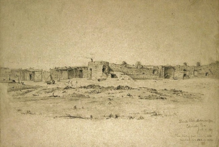 Bents Old Fort Ruins 