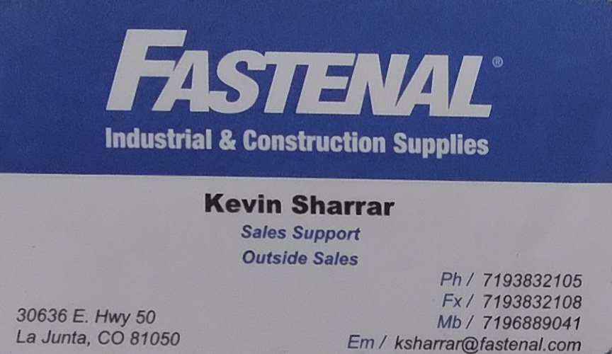 Fastenal Business Card