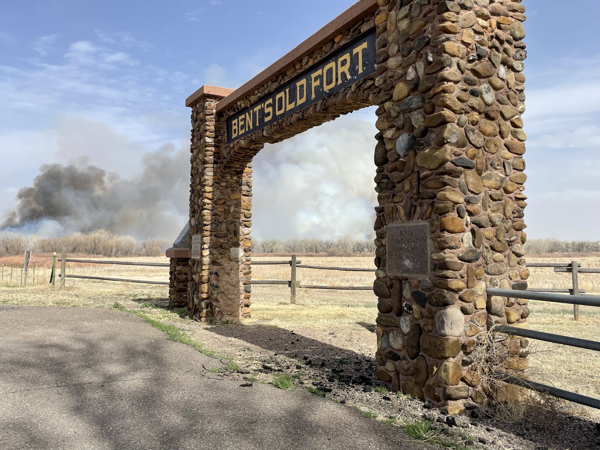 Bent’s Old Fort Wildfire Photo Gallery by Stuart West