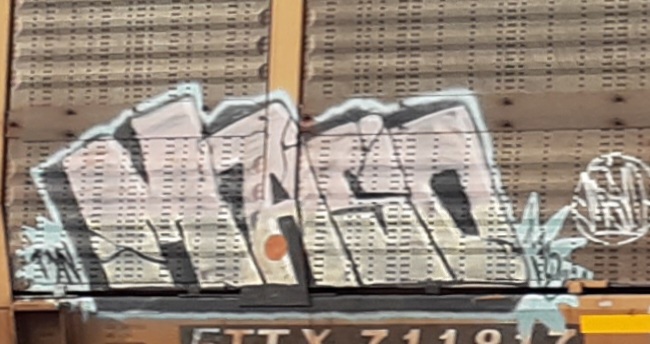 Train Graffiti railcar art seconews.org 