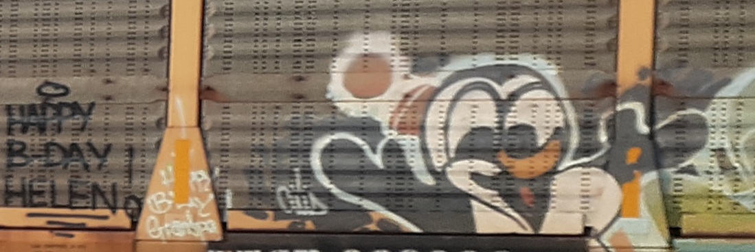 Train Graffiti railcar art seconews.org 