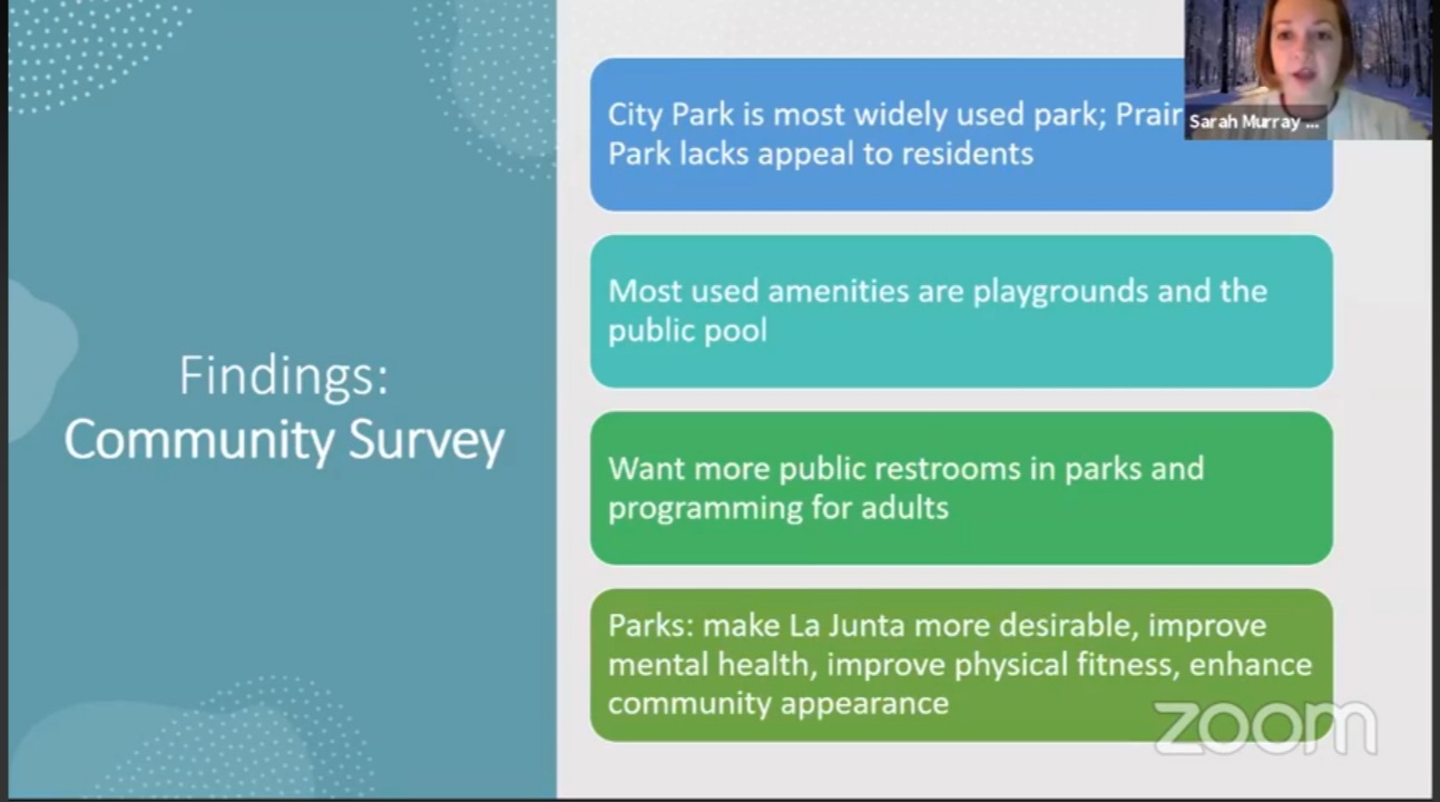 City of La Junta Parks and Rec Master plan seconews.org 