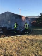 RFFD VS Garage/shed fire 9-19-21