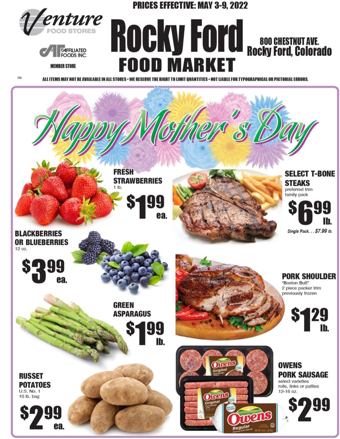 Rocky Ford Food Market Savings May 3-9, 2022