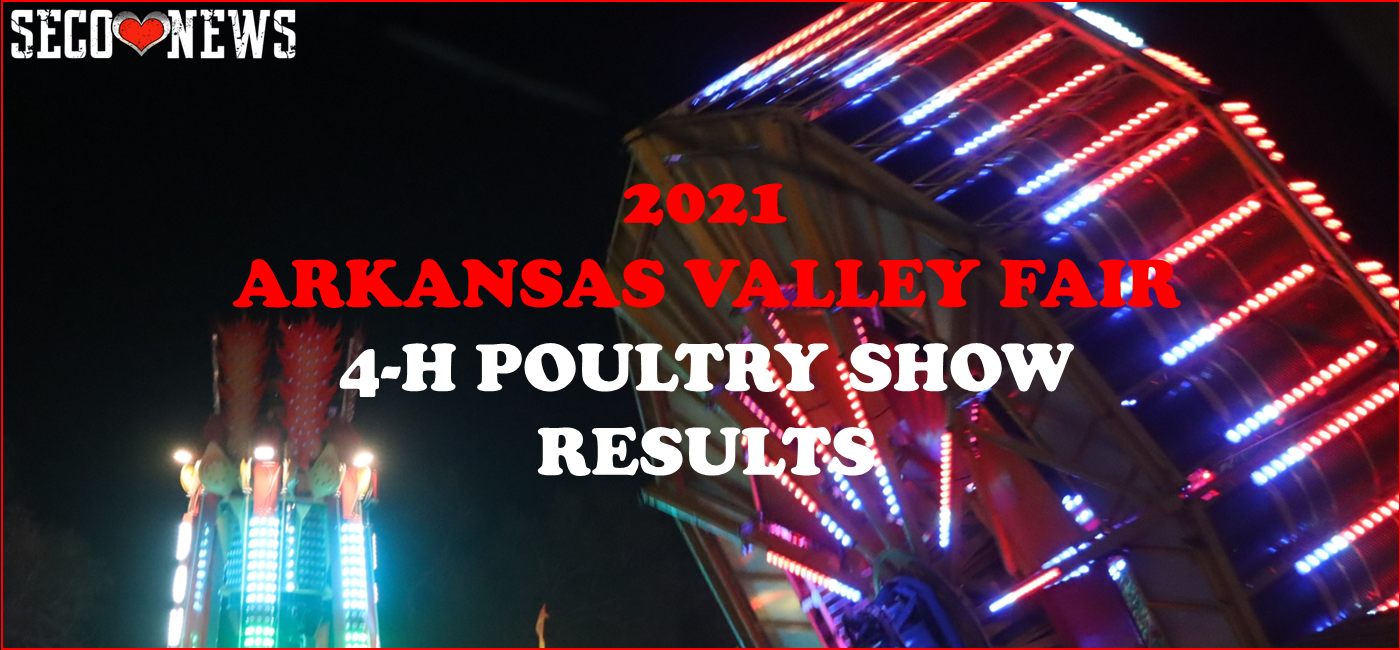 SECO NEWS - 144th Arkansas Valley Fair 4-H Poultry Show Official Results