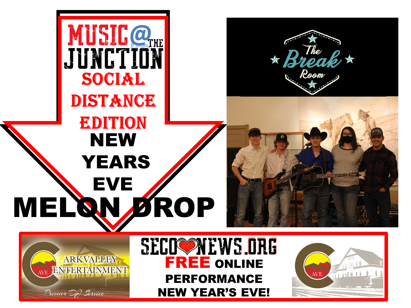 SECO NEWS - The Night Shift Band - Plays Music at The Junction July 3rd 2021