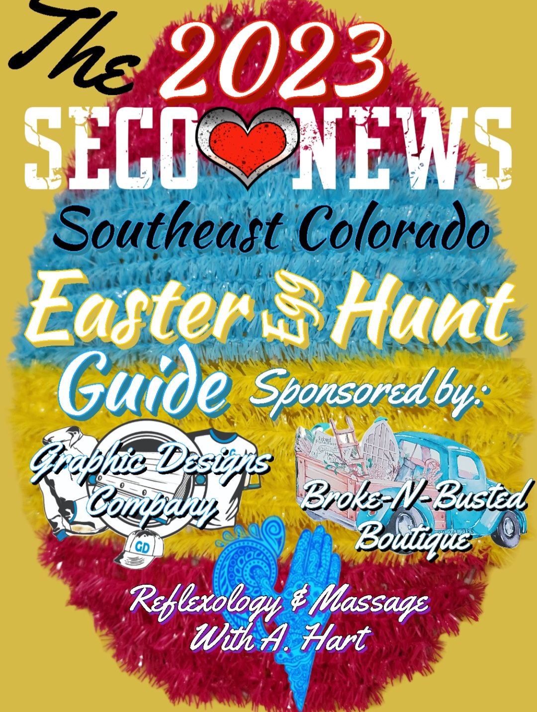 SECO NEWS - 2023 Southeast Colorado Easter Egg Hunt Guide & Map