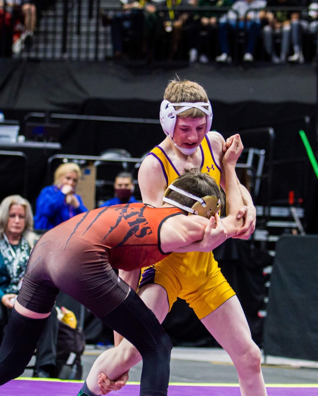 Fowler Grizzly Traven Sharon Wins 2A State Wrestling Championship